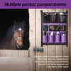 Horse Trailer Organizer Large-Capacity Storage Hanging Bag Multi-Pocket Horse Trailer Grooming Bag for Horse Brush Comb Bottle