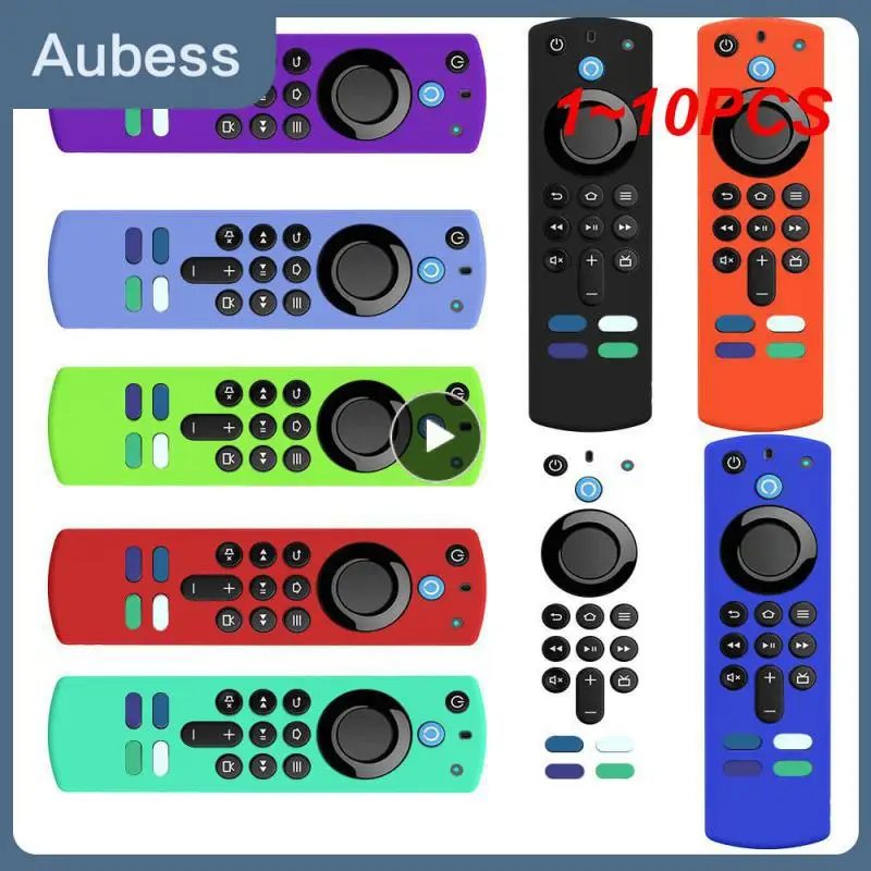 Custodia Protettiva In Silicone Da 1 ~ 10 Pezzi Per Amazon Fire Tv Stick 4K Max/ 3Rd Gen /4K 2021 Custodia Antipolvere Antigoccia Per Telecomando
