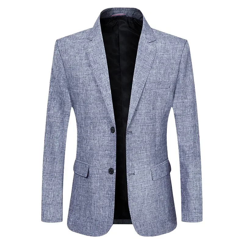 

Spring and Autumn Middle Aged Men's Suit Coat Business Leisure Single Piece Clothes Dad's Suit Coat
