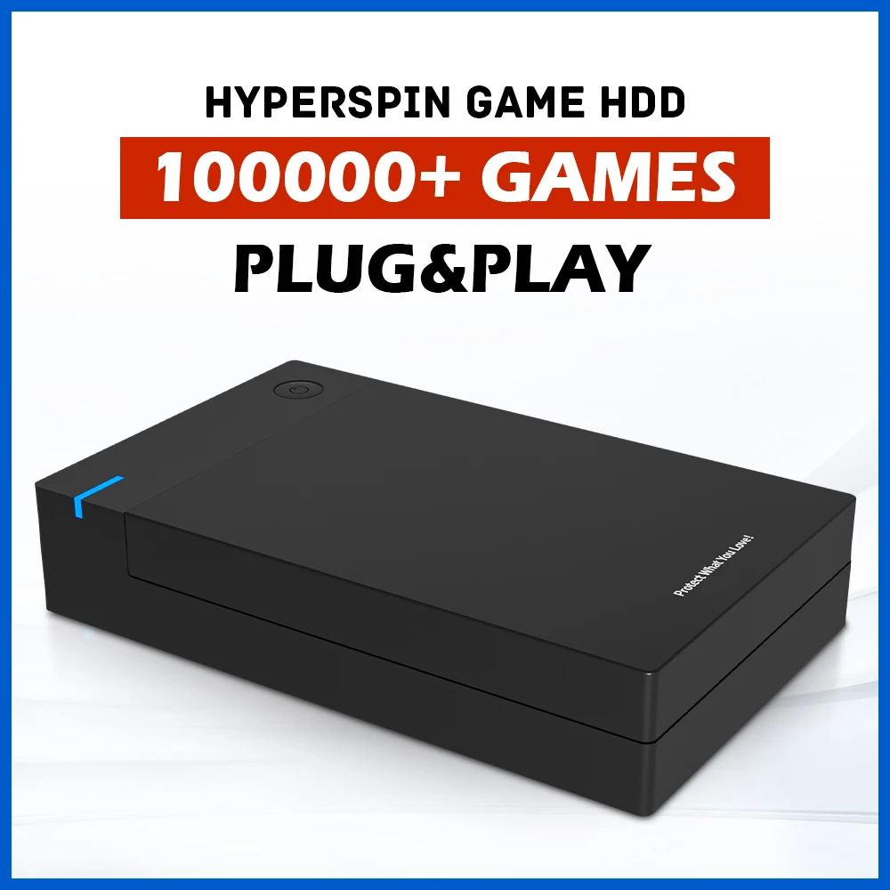 HyperspinProtable4T8T12TExternalGameHardDriveDiskWith100000