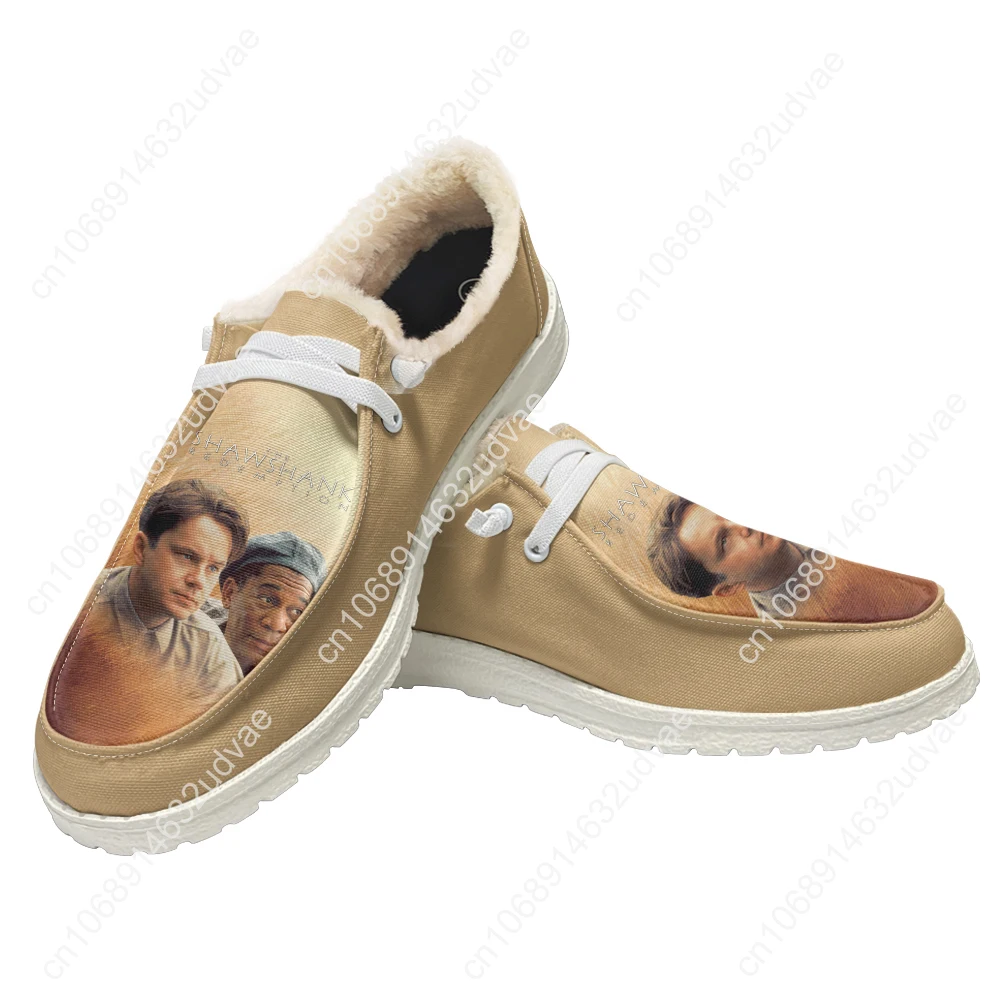 The Shawshank Redemption Casual Shoes Plush Flat Shoe Men Woman Breathable Casual Outdoor Lightweight Footwear Custom Made Shoe 4