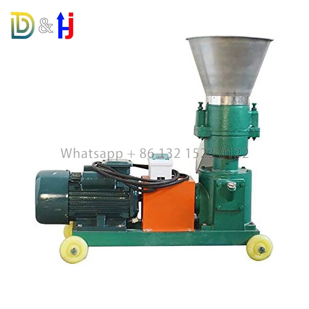 220v/ 380v Pellet Press Animal Feed Pellet Mill Biomass Pellet Machine 4kw  150kg/h-200kg/h - Wood Pellet Mill - AliExpress