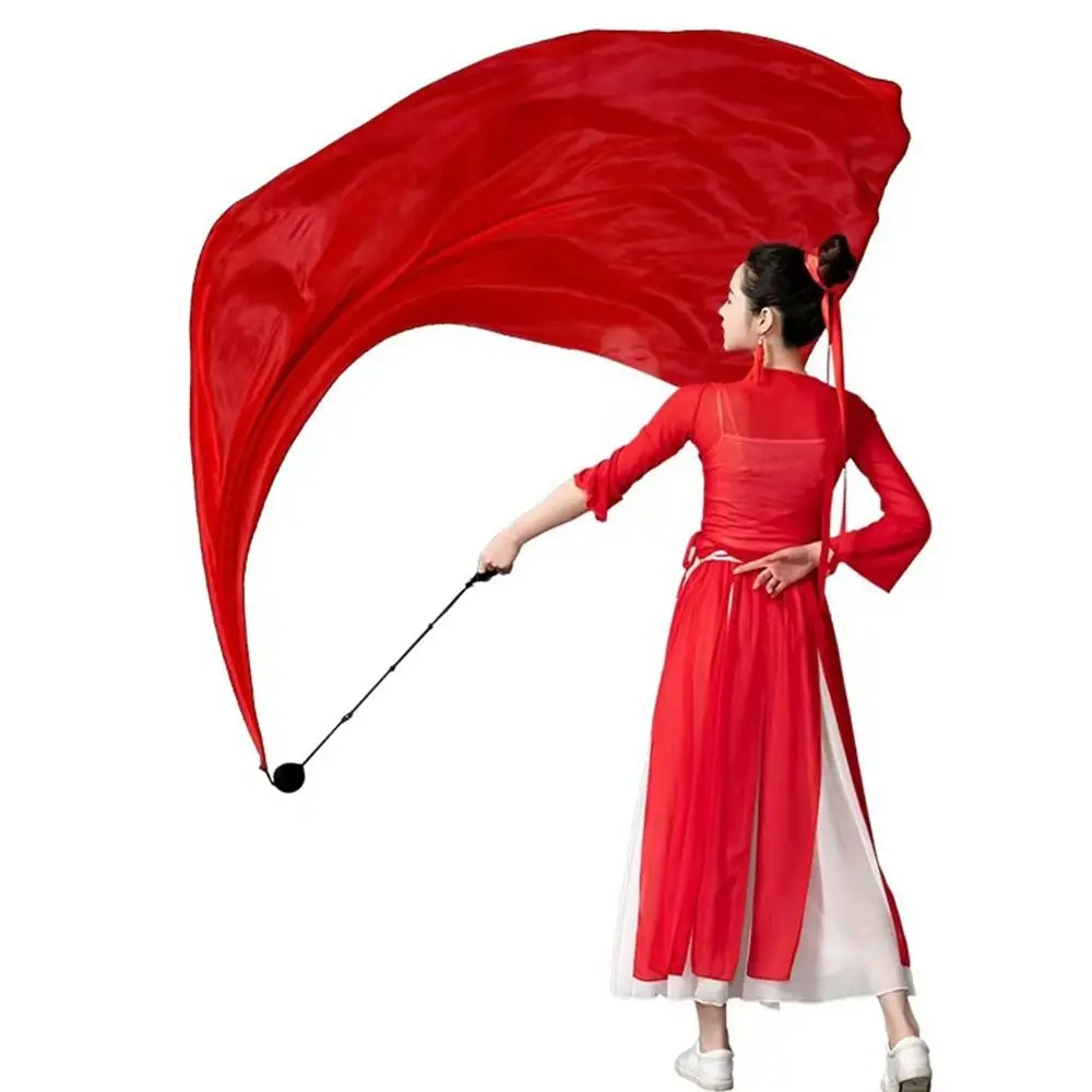 Imitation Silk Rainbow Belly Dance Thrown Balls Accessories