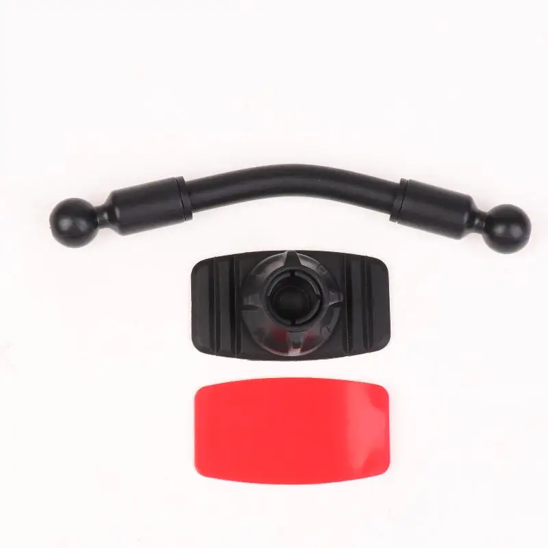 1 Set Auto-Armaturenbrett-Windschutzscheiben-Handyhalterung mit 17mm Kugelkopf-Arm-Basis für Auto-Handyhalter mit Nano-Klebeaufkleber-Basis – Detail 9