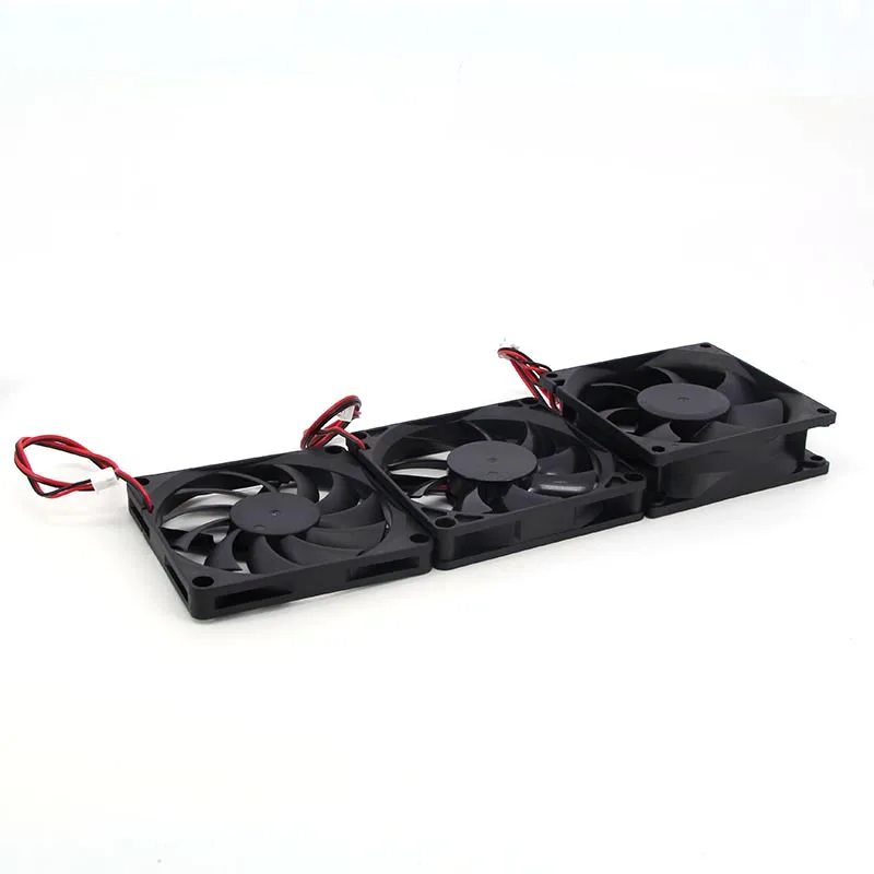 Cooling Fan Gaming Cooling Fan 8cm 8010 8015 8025 DC 5V 12v 24V xh 2.54 2pin Brushless Cooling Fan 80mmx25mm Heatsink Radiator 80*80*15 For PC Case GPU