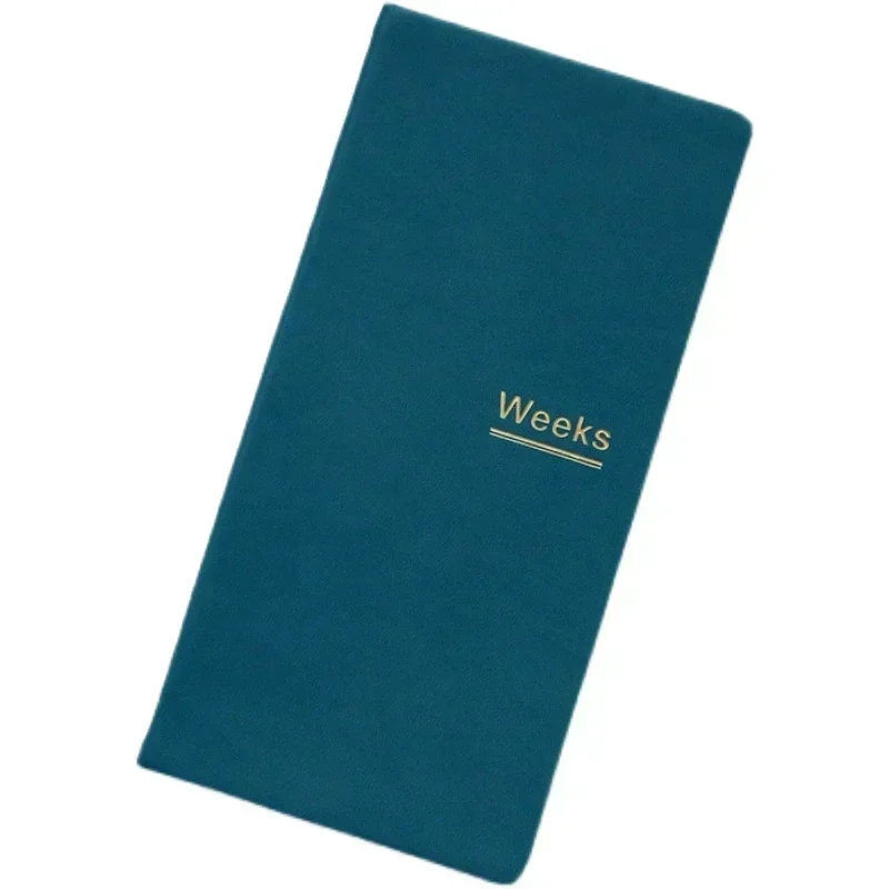Weekly Journal Notebook - PU Leather Planner for Students and Professionals