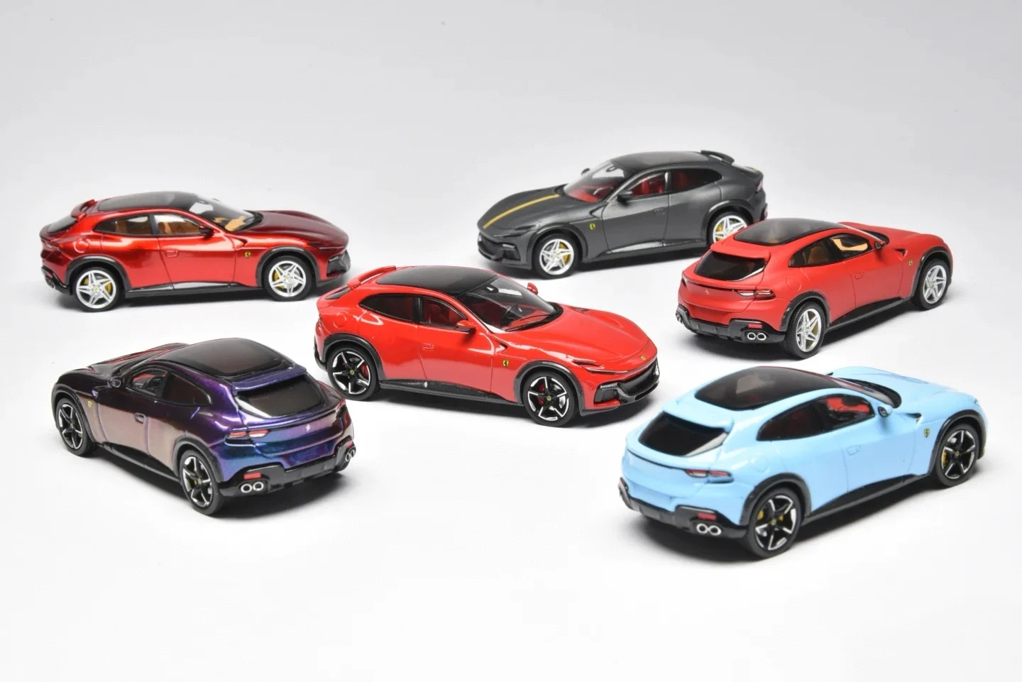 재미있는 모델 1:64 F SUV FUV 다이캐스트 자동차 모델 수집용 미니어처 장난감