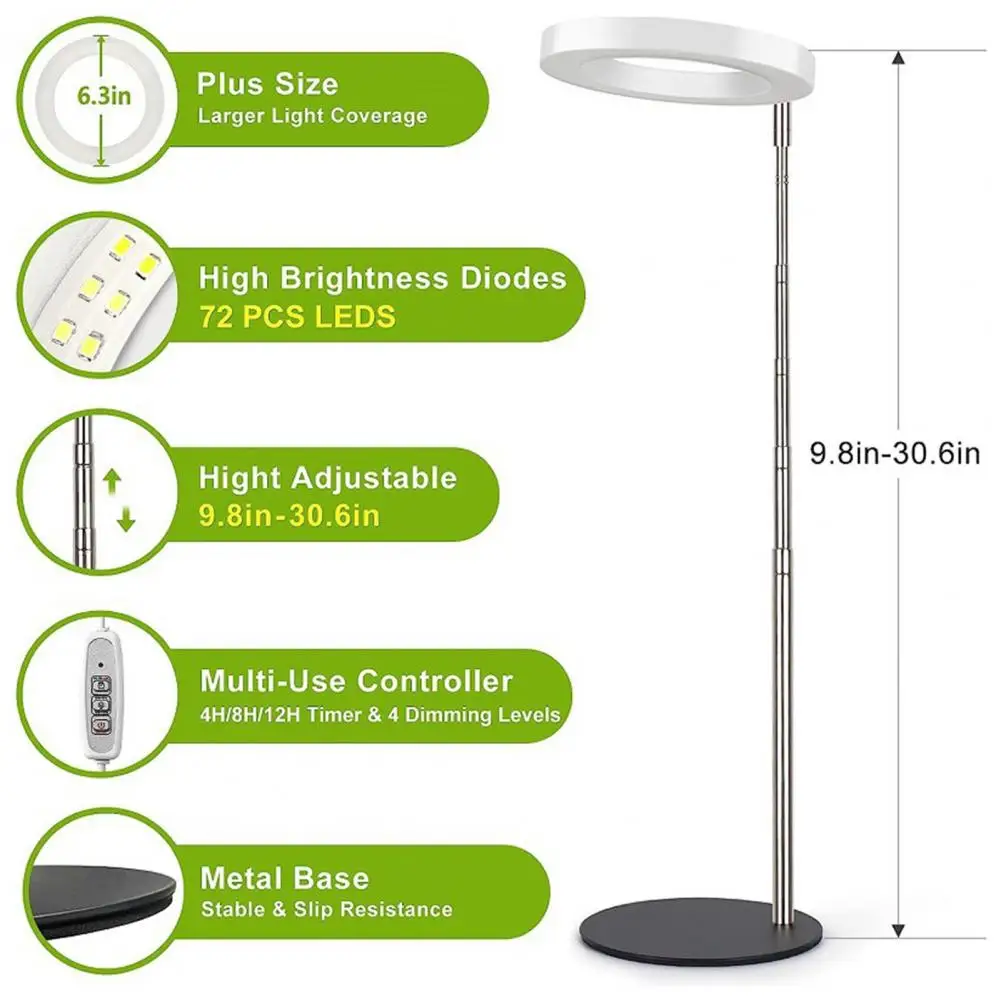 BlueLedGrowLightforPlantsEnhanceIndoorPlantGrowthwith