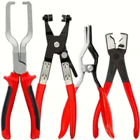Pince à collier de serrage professionnelle - Kit d'outils de déconnexion et de retrait de conduites de carburant pour la réparation automobile, pince de séparation de conduites d'huile de voiture 1