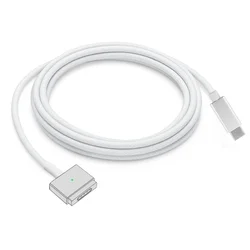 USB - C to MagSafe 2 Braided Fast Charging Cable with Magnetic Connection - 1.8m (Mag2 T - Braided Cable)