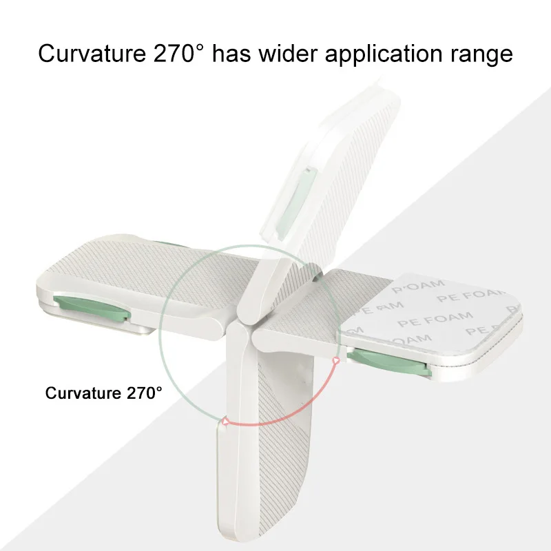 White Drawer Lock Baby Safety Protection Double Use Right Angle Cabinet Door Locks Kids Protector Multi-Function Plastic Buckle cabinet lock child lock safety lock