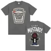 Kendrick Lamar Mustard T Shirts Unisex Harajuku Hip Hop Short Sleeve Popular Music T Shirt Men's Casual Cotton Oversized T-shirt 3