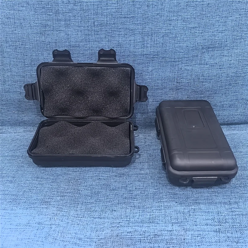 새로운 EDC 도구 야외 생존 키트 상자 밀봉된 충격 방지 방수 상자 야생 생존 식품 등급 보관 상자 휴대용 도구 상자