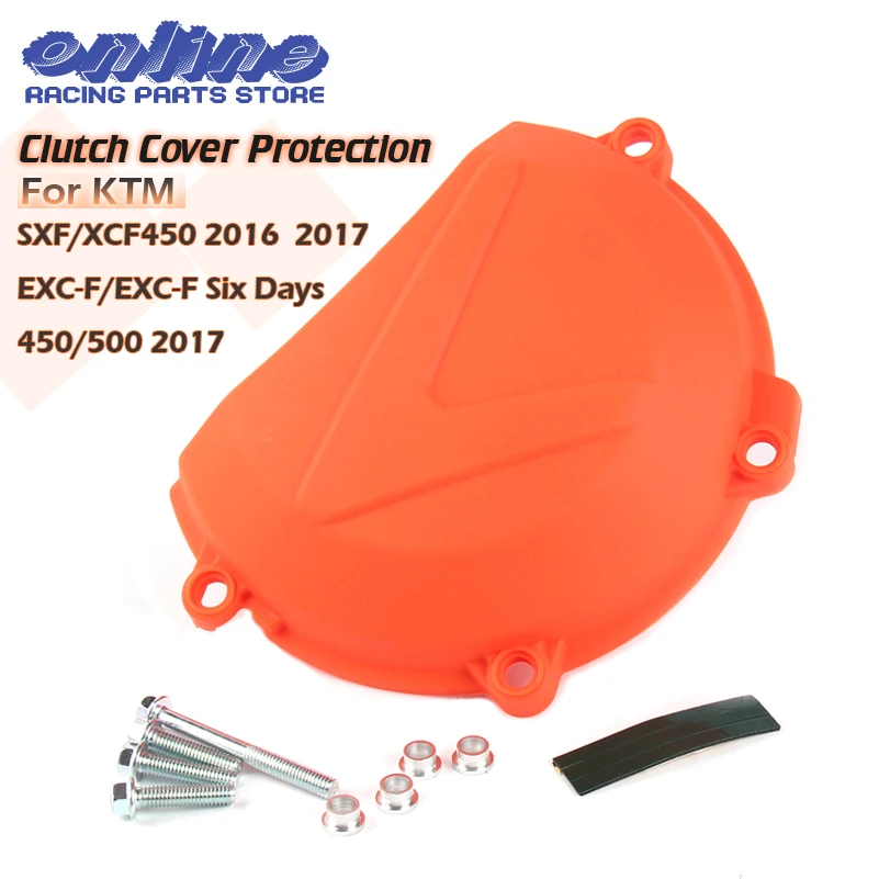Motorcycle Clutch Protection Cover For KTM SXF/XCF450 EXC-F/EXC-F Six Days 450/500 Motorcycles Accessories
