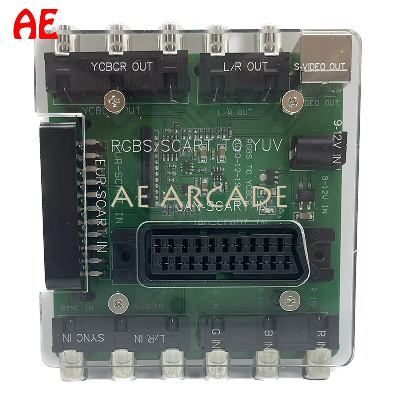 

Адаптер SCART RGBS к YUV YCBCR S-Video для DC Dreamcast Sega SFC PS2 MD SS