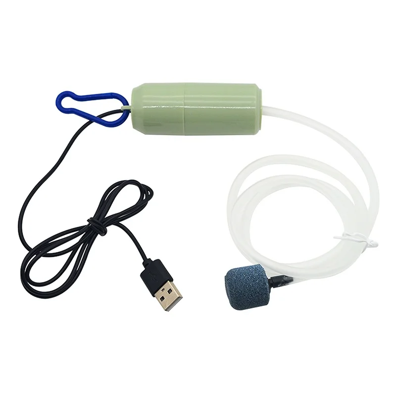 수족관 산소 공급 펌프 USB 에어 펌프 어항 에어 컴프레서 미니 산소 발생기..