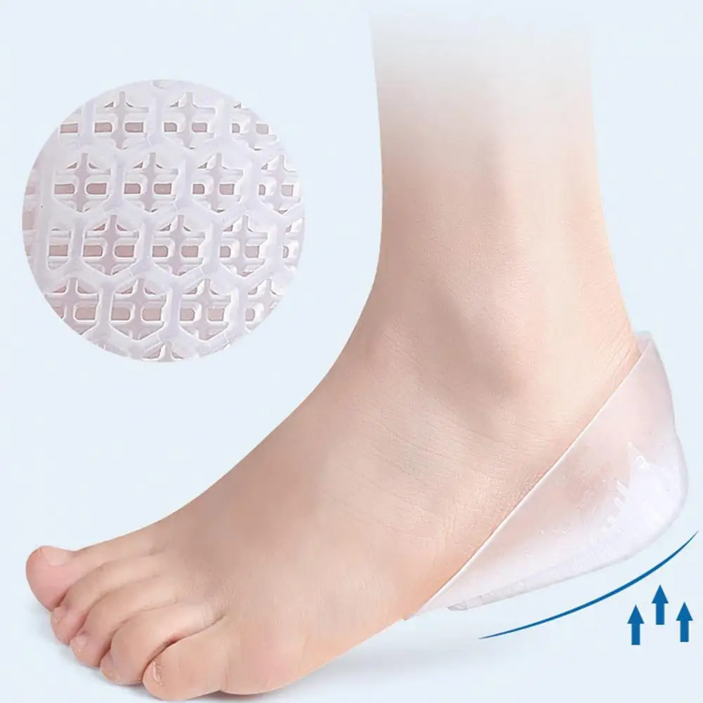 ShinSplintsSupportSiliconeHeelCupsforPlantarFasciitisAchillesTendonitisReliefGel