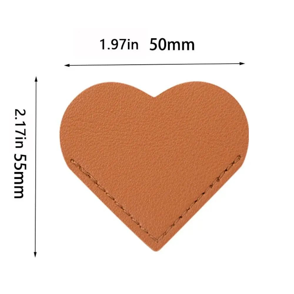 1Pc Handcrated Vintage Leather Bookmarks For Book Mini Corner Page Marker Genuine Leather Bookmark For Friends Teacher Gifts