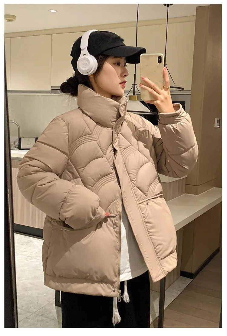 

2023 Short Fashion All-Matching down Jacket Winter