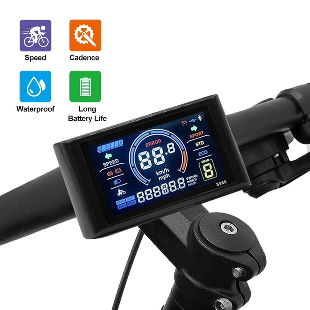 電動自転車ディスプレイM5 電動自転車ディスプレイ S866 S900 M3 M5 UKC1 S966 LCD