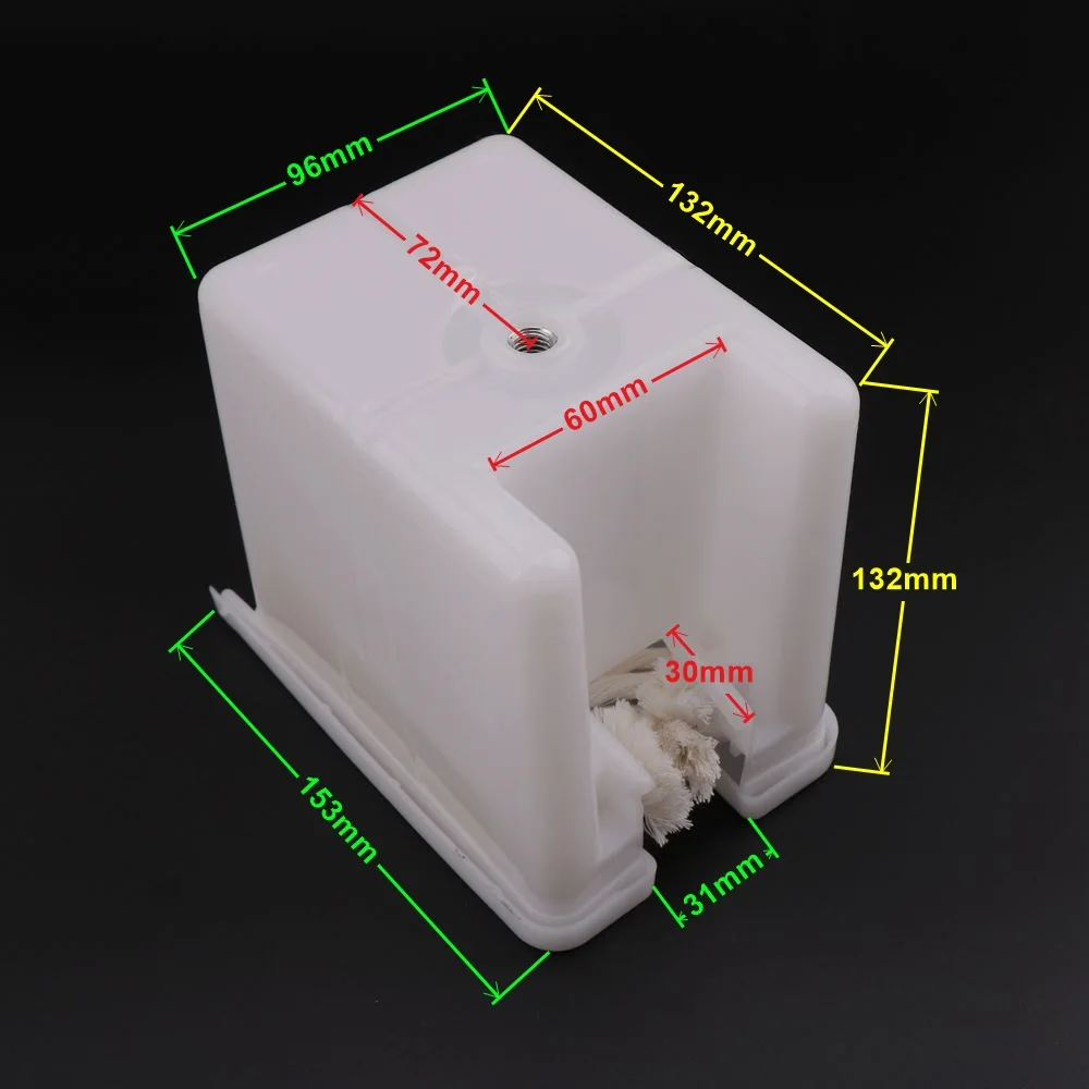 1pcs Elevator oil cup oil box Elevator guide rail lubrication cotton thread kettle cuboid