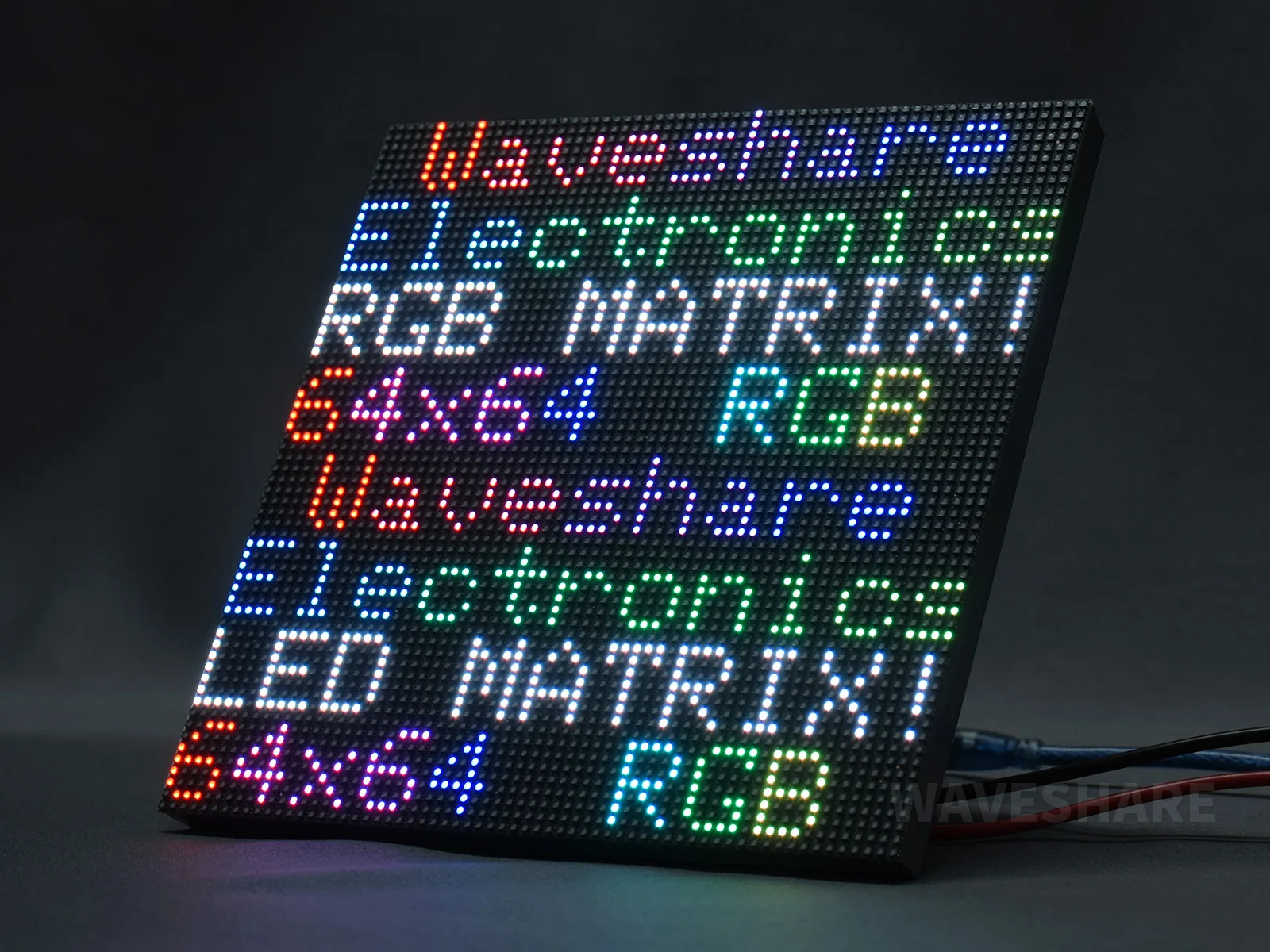 RGB-Matrix-P3-64x64,RGB Ǯ ÷ LED Ʈ г, 3mm ġ, 64  64 ȼ,   ,  RPi  Arduino...