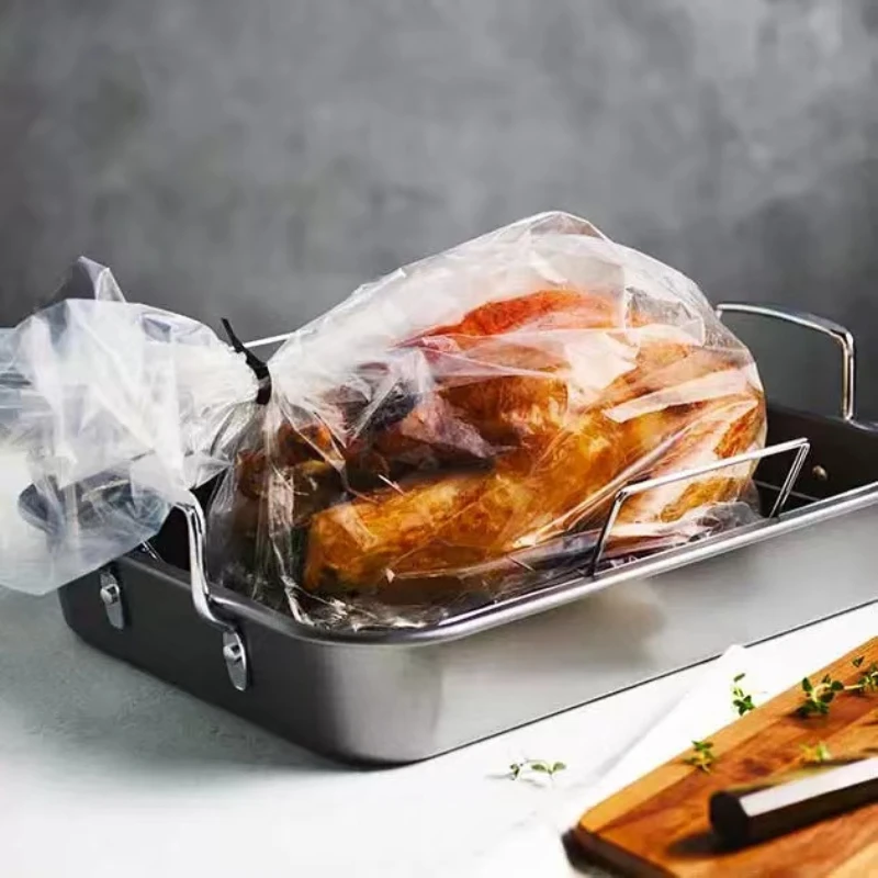 Heat Resistance Oven Bag Baking Turkey BBQ Nylon-Blend Microwave PET High Temperature Kitchen Tools 250*380mm roasting bag