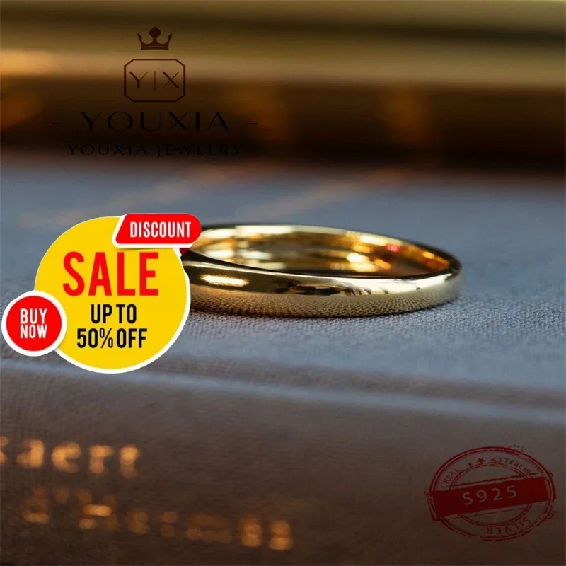 

Hot selling European and American style simple love design party fine jewelry 925 silver ruby Rings for women Jewelry