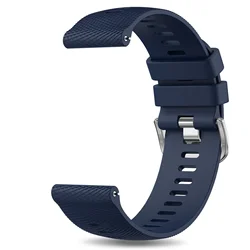 Versatile Replacement Strap for Smartwatch Bands (Various Sizes) (Midnight Blue)
