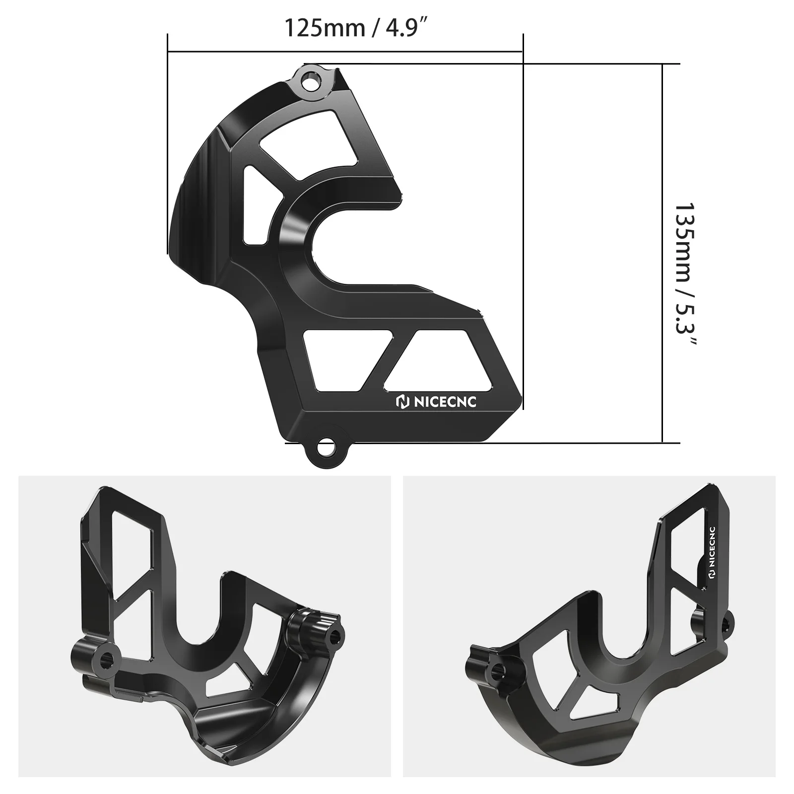 Für KTM 1290 Super Adventure R/S 2017–2020 Kettenschutzgehäuse Schoner Kettenradabdeckung 1290 Super Duke GT Duke R 1090 1190 Adventure R – Detail 2
