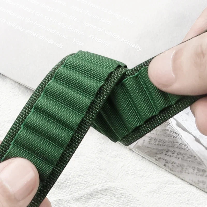 Nylon Loop Strap, Soft Sports Band Bracelet, 20mm/22mm Watchband Accessory