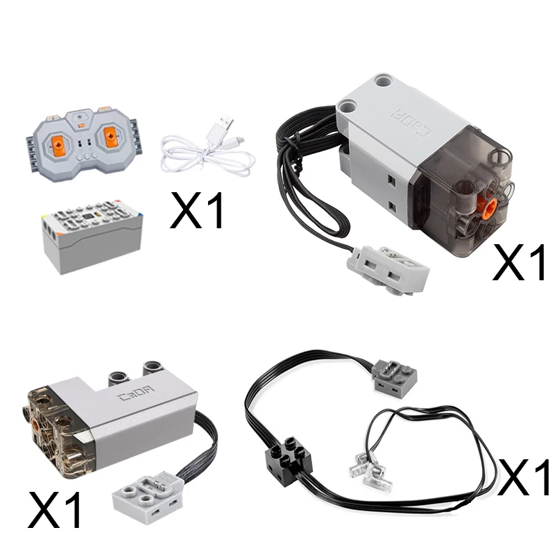 Cada Master C62001W C62001 Telecomando Motor Power Bricks Building Blocks Servo I Led Light Kit Block Batteria Regalo Per Bambini