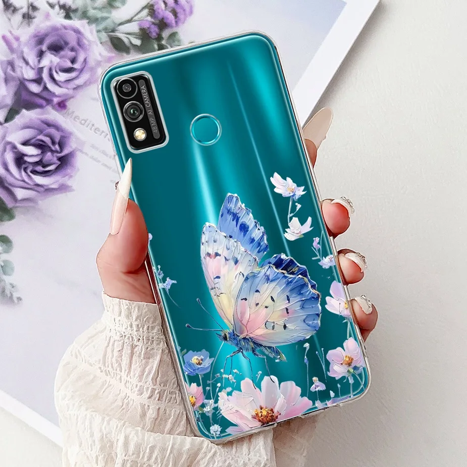 Luxury Painted Soft Slim Phone Case for Honor 9X and 10X Lite