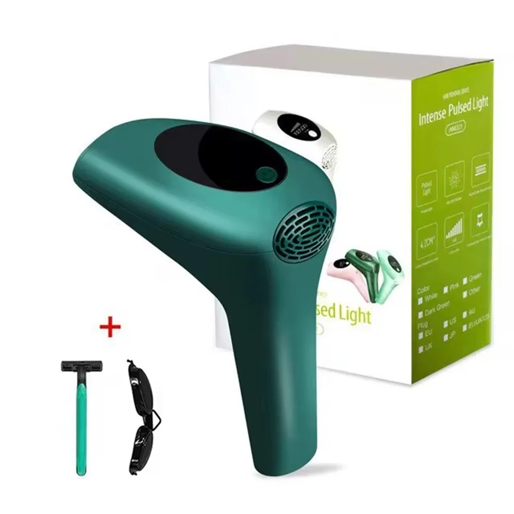 900000 Flashes Laser Epilator Instrume Permanent IPL Hair Removal Home Use Devices Ice Cool Painless Intense Pulsed Light