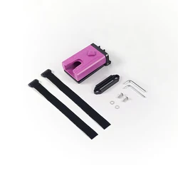 Adjustable Foldable Bicycle Kickstand and Support Holder (Purple)