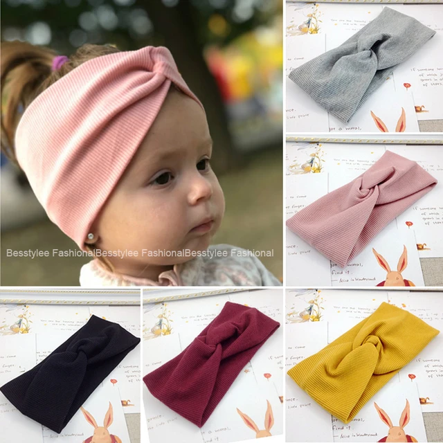 Hairband Bowknot Girls Headband 1PC Stretch Toddler Headwear Baby