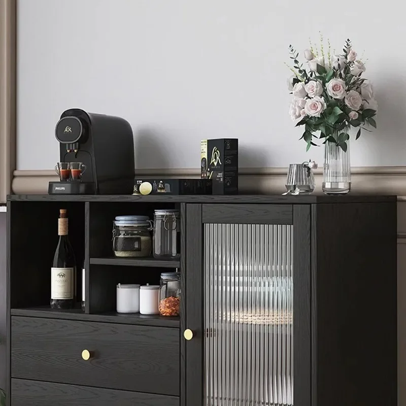 Prefab Sideboard Shelf et Cabinet Kitchen Dining Room Modern Table Storage Wheel Patio Furniture Outdoor Set Organizer Home