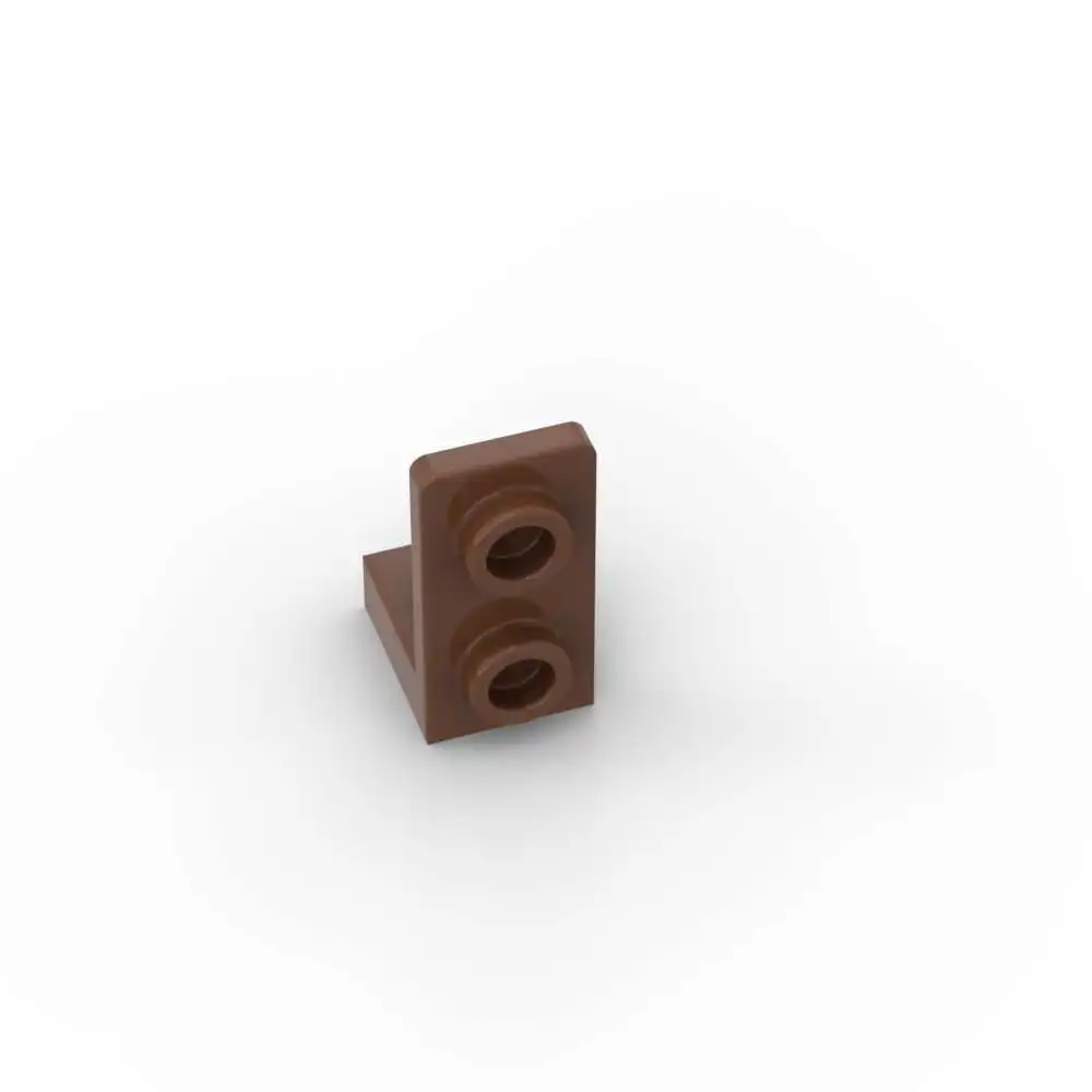 MOC 10PCS 73825 브래킷 1x1-1x2 빌딩 블록 반전 지원 교육 벽돌 입자 퍼즐 장난감 어린이 생일 선물