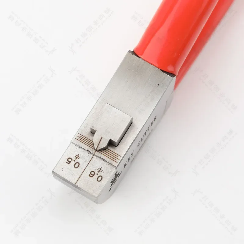 Stainless Steel Key Cutter, Professional Locksmith, Portable Handheld Cutting Machine, High Strength Alloy Steel, 0.5/0.6mm Mark - For Car Door Repair Home