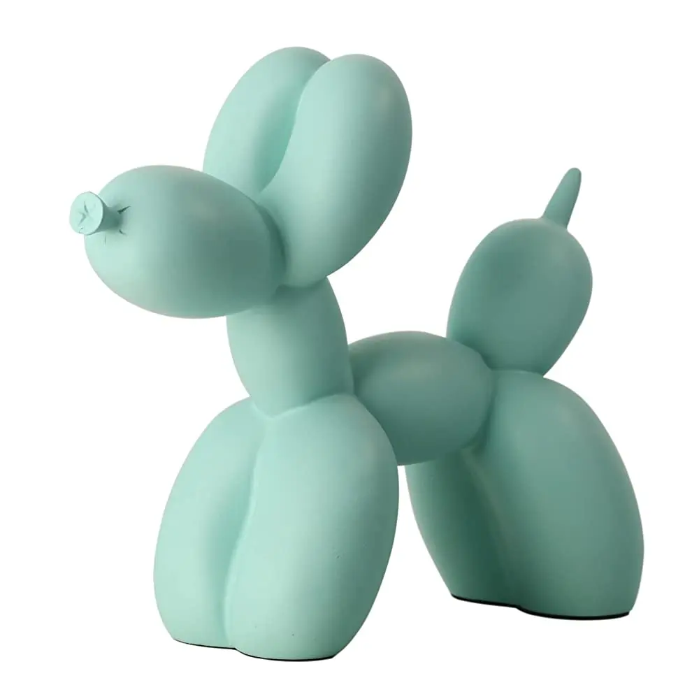 Balloon Dog Statue Modern Home Decoration Accessories Nordic Resin Animal Sculpture Office Living Room Ornaments resin ornaments resin crafts dog statue ornament