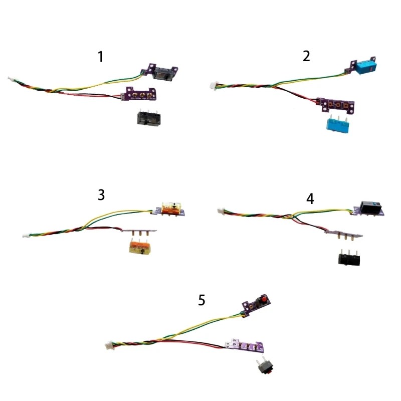 

Mouse Micro Button Board Cable Hot Swap Button Module for G304 G305 Gaming Mouse with Micro P9JB