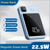 New 22.5W Mini Magnetic Power Bank for IPhone 15 14 13 12 Magsafe Phone Wireless Fast Charging Powerbank External Spare Battery 1