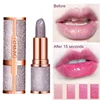 Glitter Lipstick Temperature Color Changing Long Lasting Lip Tint Waterproof Red Pink Sexy Lips Cosmetics Makeup