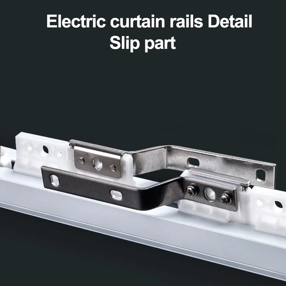 Sc0212c6eabbd4ad78c86f321cf0a20f1H Tuya Newest shorter Smart WiFi engine Motorized curtain cornice Intelligent Track curtain motor Support Alexa Google home Alice Mallzona