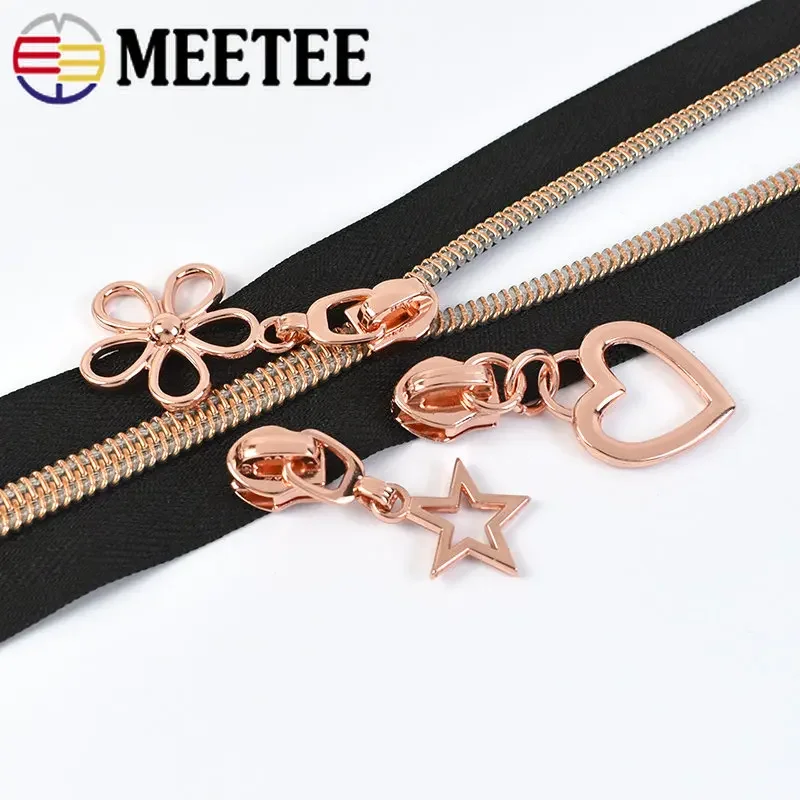 YKK】スタンダードメタルファスナー#5RGゴールド（開き）151円～□最長10メートルまで対応可能□ | Quick Fastener 5/10 個 30/40/50/60/70/80 センチメートル 5# カラフルなオープンエンドオートロックゴールドメタルジッパー