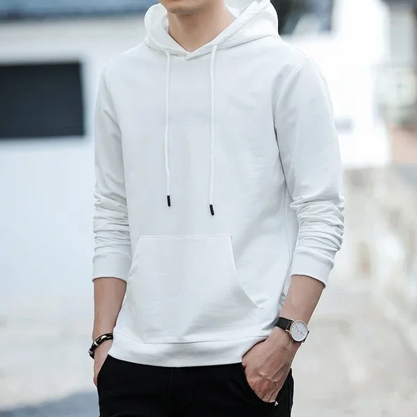 까마귀 스웨터 남성 의류 솔리드 컬러 블랙 그레이 핑크 블루 양털 스웨터 힙합 Hoody 남성 후드 스웨터 캐주얼상의