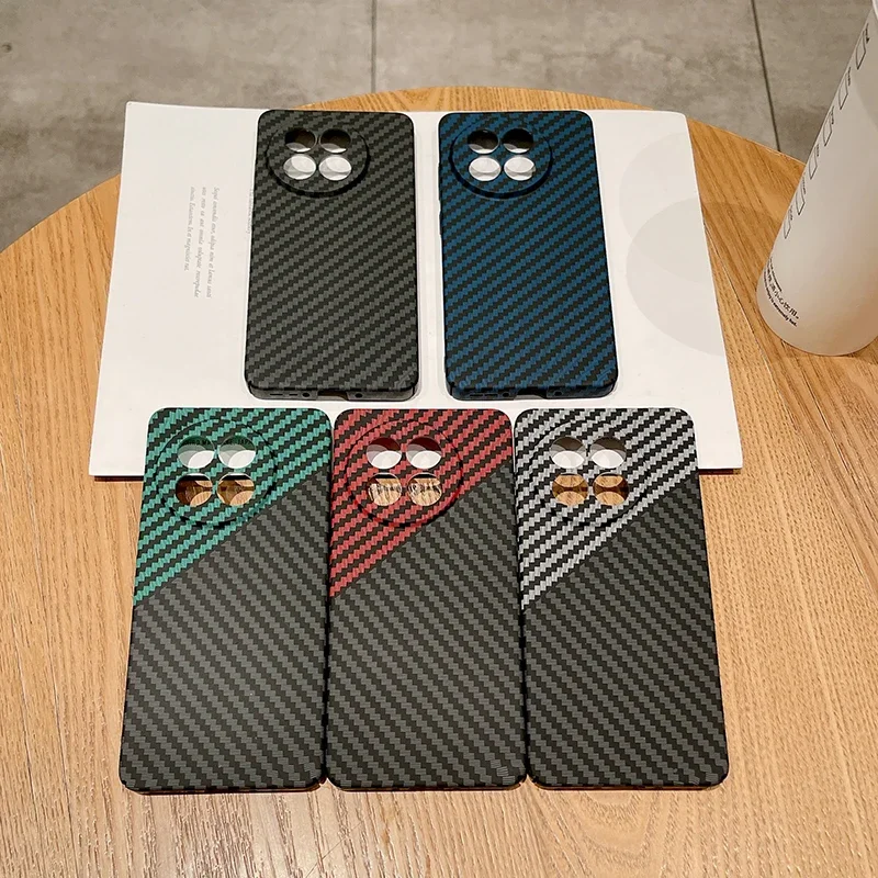 Ultra-Thin Carbon Fiber Stripe Pattern Matte Hard Case