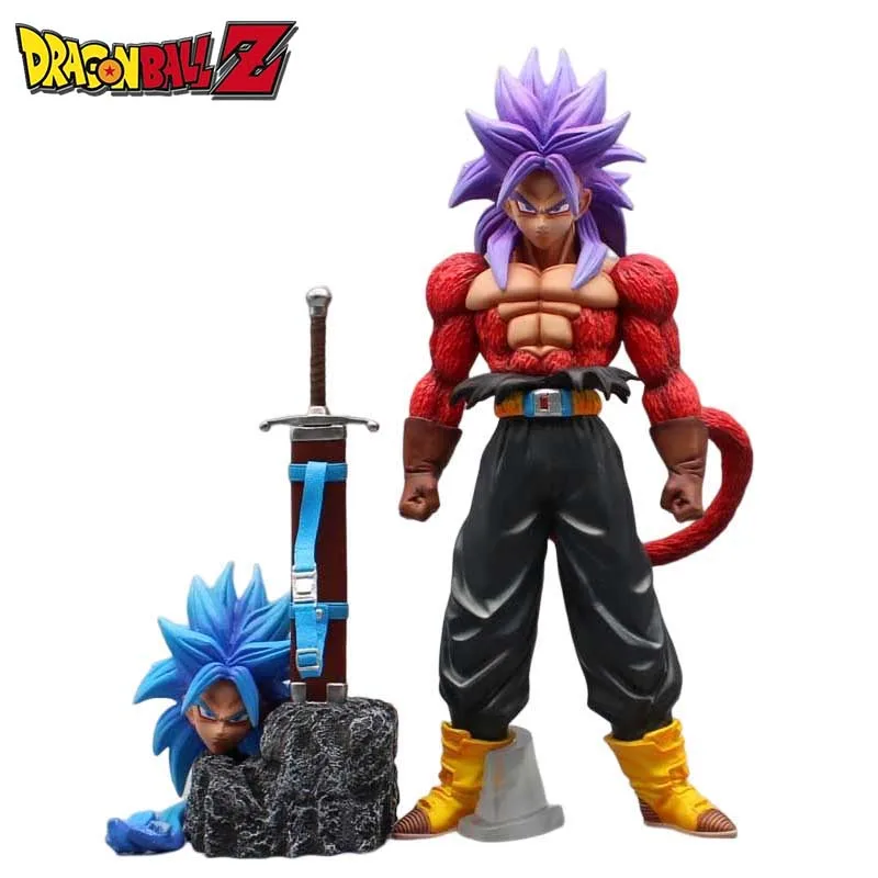 

DBZ Trunks Action Figure Toys Dragon Ball Z Ssj4 Figurine Super Saiyan 4 Torankusu Figuras PVC Collection Model Gift for Kids