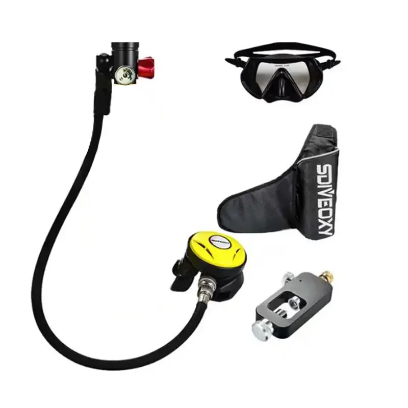 1L Diving Parts  Scuba Adapter Outdoor for Dive Equipment Mini B Set 1