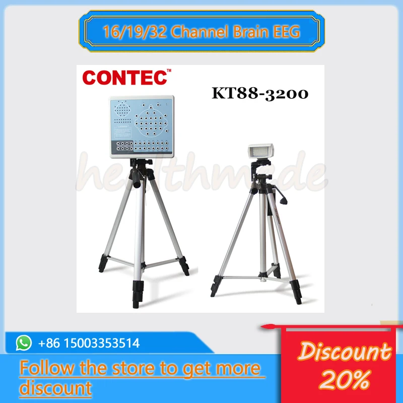 KT88-3200 Digital EEG Machine 32 Channel Brain Electric Activity Mapping System EEG Brain Mapping Scanner Device ﻿